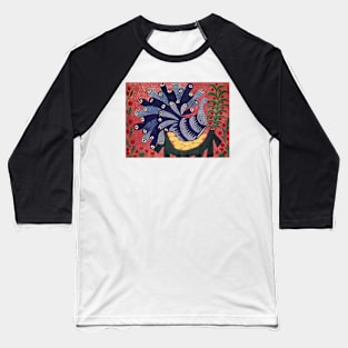 seagull in it s nest 1961 - Maria Primachenko Baseball T-Shirt